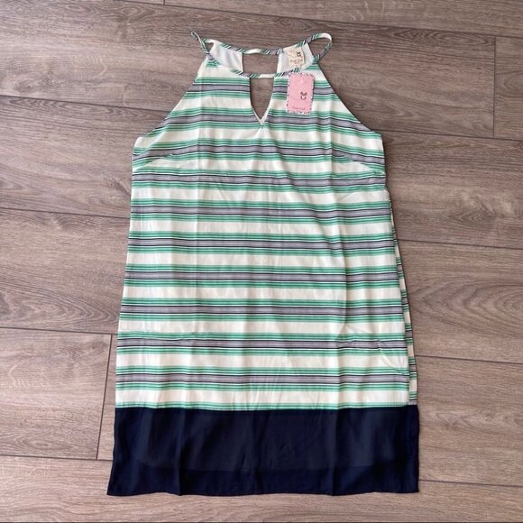 NWT Pink  Owl Striped Dress - Picture 6 of 12